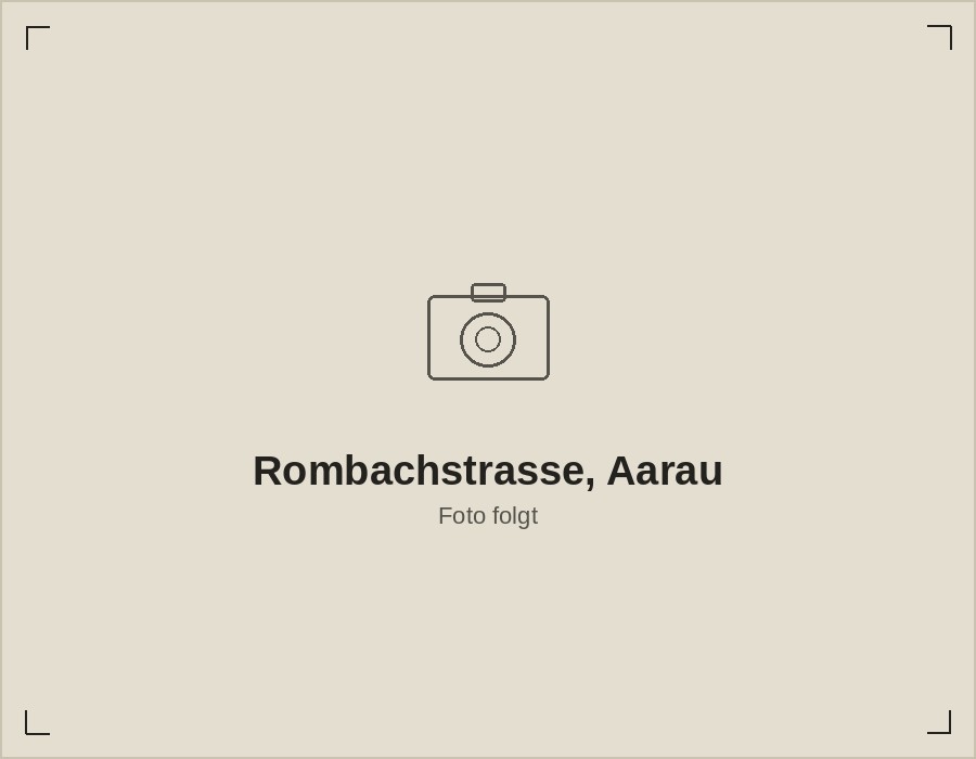 Mehrfamilienhaus Rombachstrasse, Aarau